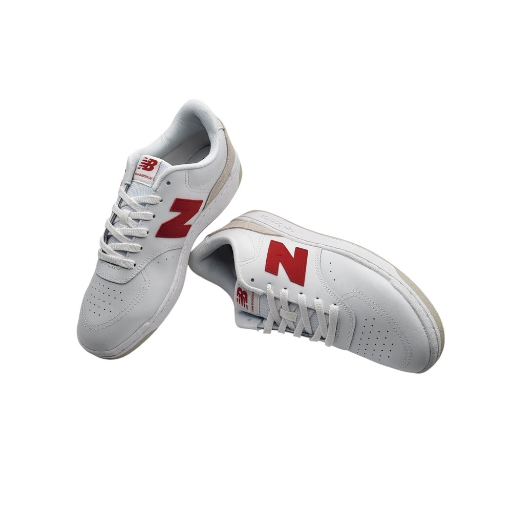 New Balance BB80 Men's Sneakers White Red Size 9.5 NWT - Picture 3 of 16